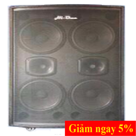 Hi-One Loa Điện Gỗ Sơn, HM-S6101S, (Bass 4x25 600w)